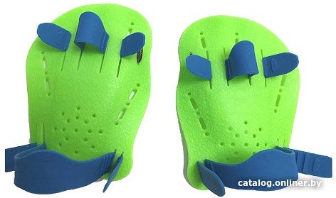 Лопатки для плавания Sabria Sport DP-03 (салатовый)