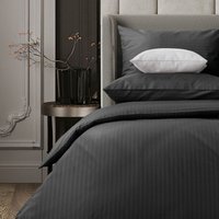 Евро комплект постельного белья Verossa Stripe Евро 929793 (50x70, 2шт, 70x70, 2шт, Black)