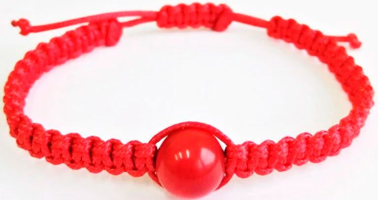 

Браслет Handmade ИП Егорова Красная Нить с Красным Кораллом