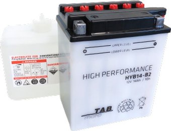Мотоциклетный аккумулятор TAB YB14-B2 (14 А·ч)