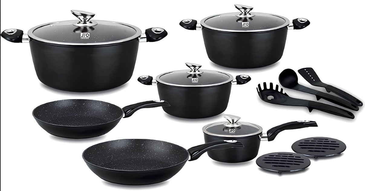 

Набор кастрюль JIO J024315 (черный)