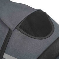 Коляска прогулочная «книга» Indigo Mega (темно-серый)