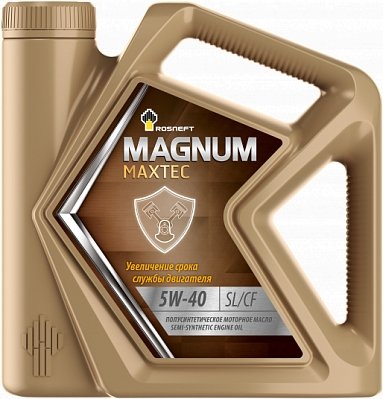 

Моторное масло Роснефть Magnum Maxtec 5W-40 5л