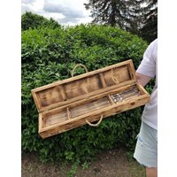 Шампурница Florbox С шампурами 6 шт 65x15x12 см (обжиг)
