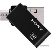 USB Flash Sony USB On-The-Go 32GB Black (USM32SA2B)