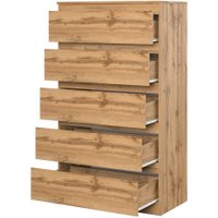 Комод НК-Мебель Stern Т-8 5-я 72676287 (16 мм, дуб вотан)