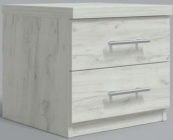 Тумба Миркомодоф Твин 3 (дуб крафт белый)