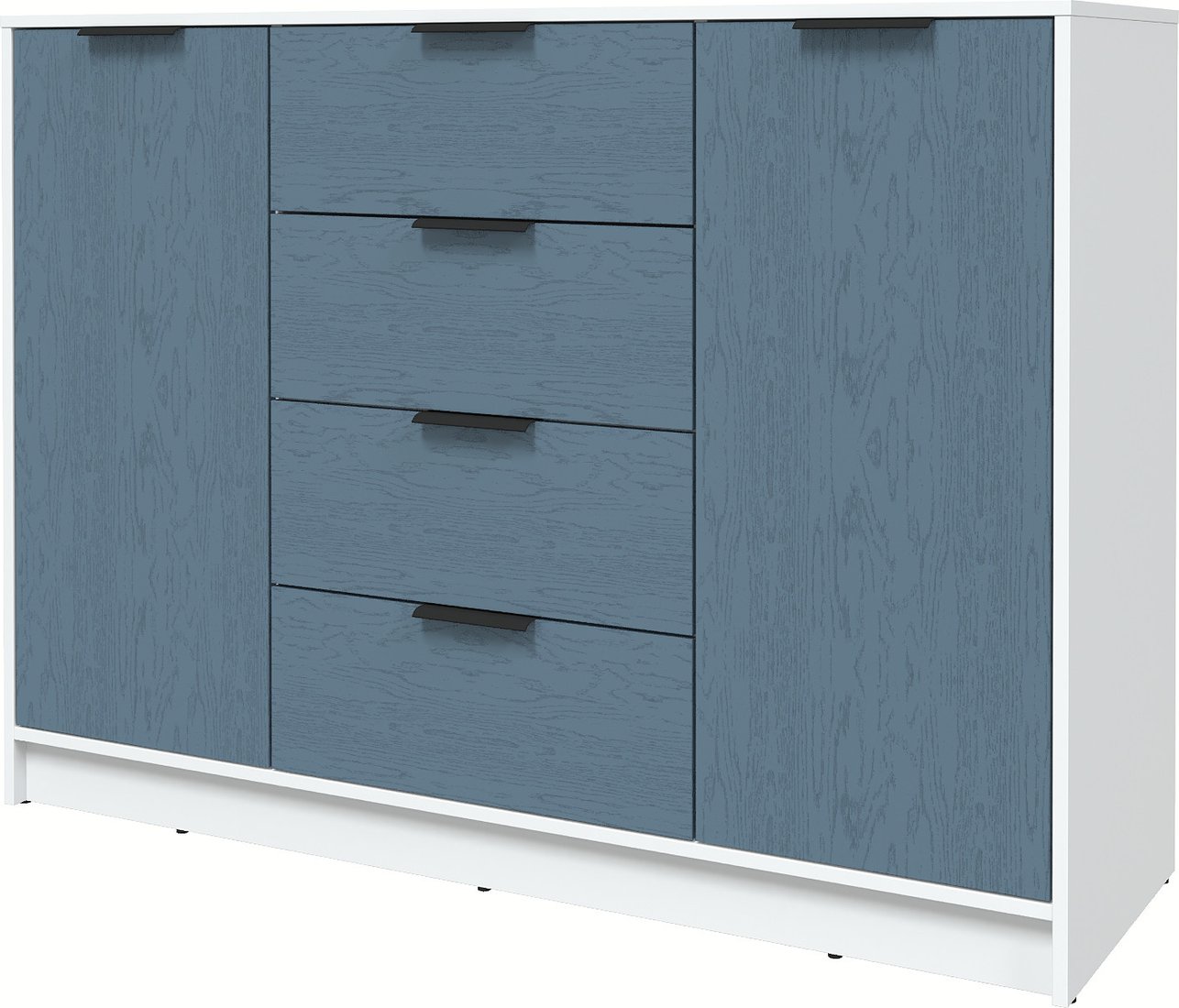 

Тумба Интерлиния Концепт КТ-Т140 Глосс (белый платинум/дуб лазурный)