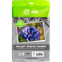 Фотобумага CACTUS Матовая A4 120 г/м2 50 листов CS-MA412050ED