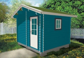 Русская баня Банилюкс Б-9 3x2.8 м