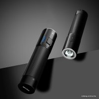 Фонарь NexTool Outdoor Strong Light Small Straight Flashlight (черный)