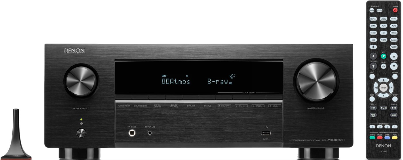 AV усилитель Denon AVC-X2850H (черный)