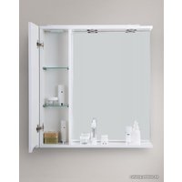  BelBagno Шкаф с зеркалом Marino-SPC-600/750-1A-BL-P-L (bianco lucido)