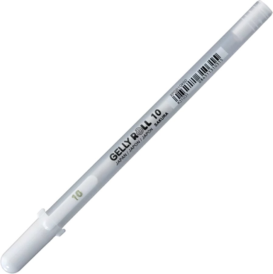 

Ручка гелевая Sakura Pen Gelly Basic XPGB1050 (белый)