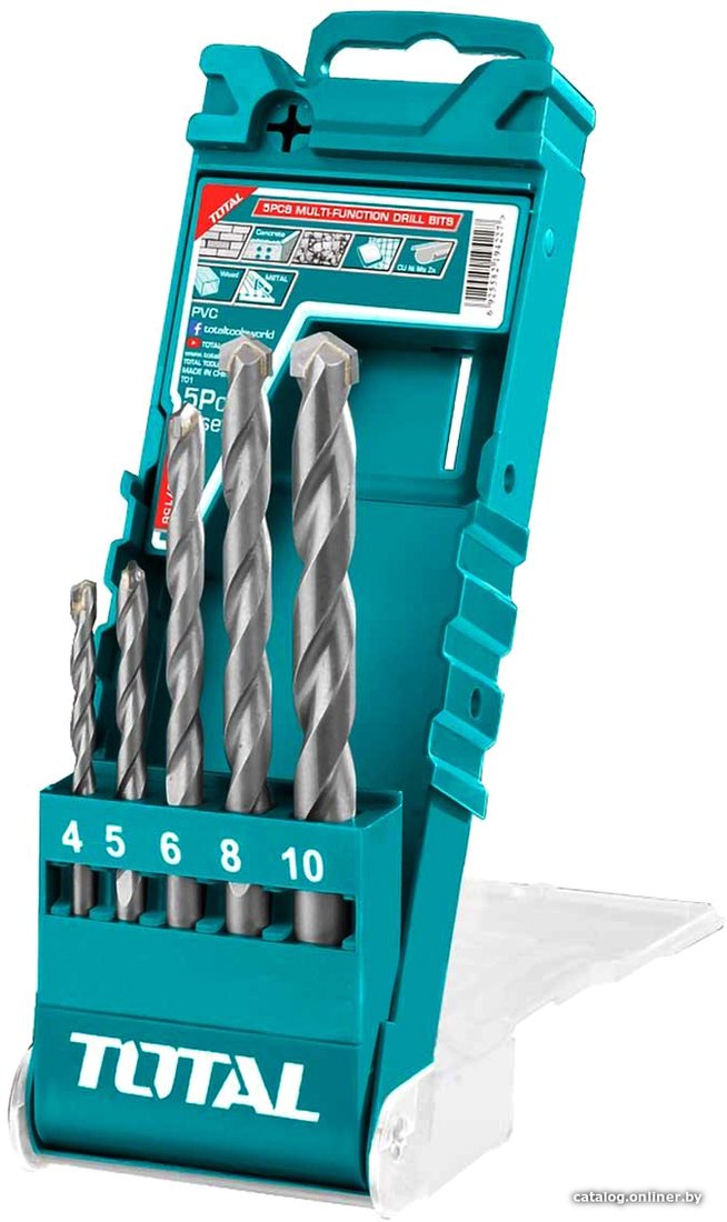Набор буров Total TACSD7156 (5 шт)