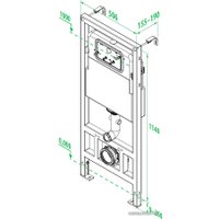 Инсталляция для унитаза IDDIS Neofix [NEO0000I32]