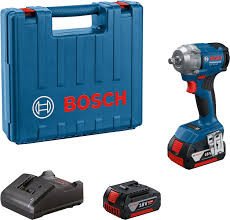 Гайковерт Bosch GDS 18V-350 Professional 06019M5021 (с 2-мя АКБ, кейс)