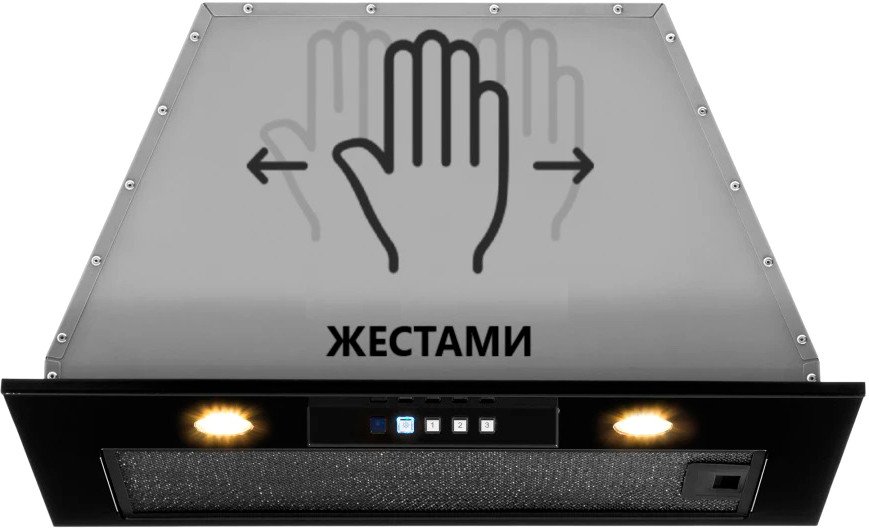 Кухонная вытяжка Akpo Neva II 60 WK-12 (черный)