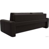 Диван Лига диванов Лига-031 121276 (экокожа коричневый)