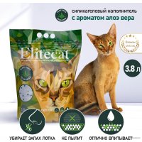 Наполнитель для туалета EliteCat Emerald Crystal Aloe Vera 3.8 л