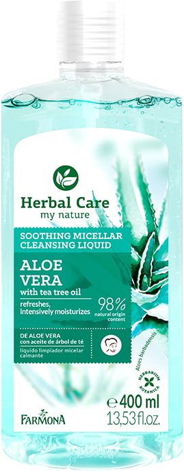 

Farmona Мицеллярная вода Herbal Care алоэ и чайное дерево 400 мл