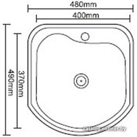 Кухонная мойка Ledeme L64948