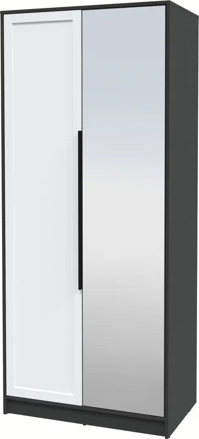 

Шкаф распашной Интерлиния Концепт Тренд КТ-Ш2(з) (антрацит/белый)