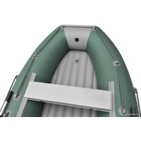 Моторная лодка Roger Boat Trofey 3100 (без киля, зеленый/серый)