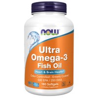 БАД Now Foods Ultra Omega-3 75% (180 капсул)