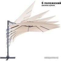 Садовый зонт Green Glade 2003 (светло-коричневый)