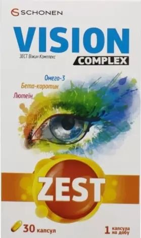 

БАД Schonen ЗЕСТ Вижн Комплекс (30 капсул)