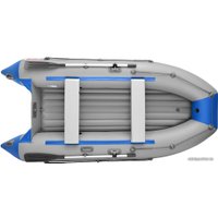 Моторная лодка Roger Boat Trofey 2900 (без киля, серый/синий)