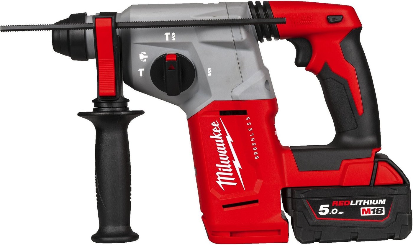 Перфоратор Milwaukee M18 BLH-502X 4933478894 (с 2-мя АКБ, кейс)