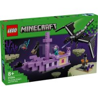 Конструктор LEGO Minecraft 21264 Эндер-Дракон и Корабль Края