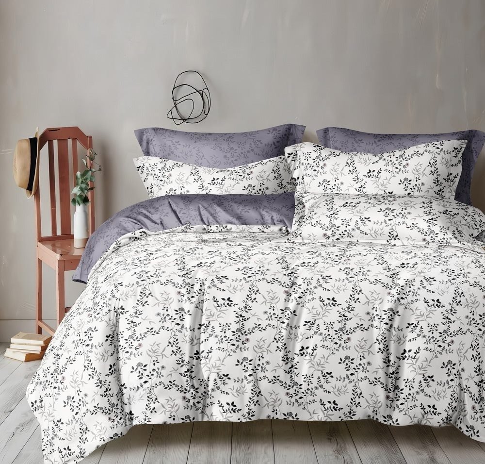 

Постельное белье Реноме 1.5сп Темно-синяя коллекция New St-2604 (сатин)