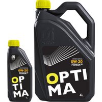 Моторное масло Nestro Optima Premium JC 0W-20 API SP/SN PLUS/SN 4л+1л