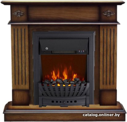 Каминокомплект Smolcom Brighton STD-ASP с Royal Flame Aspen Black (дуб антик)