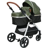 Универсальная коляска Tomix Sunny 619C (3 в 1, dark olive)