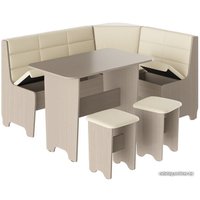 Обеденная группа Трия Техас исп. 2 (дуб белфорт/кашемир кремовый)