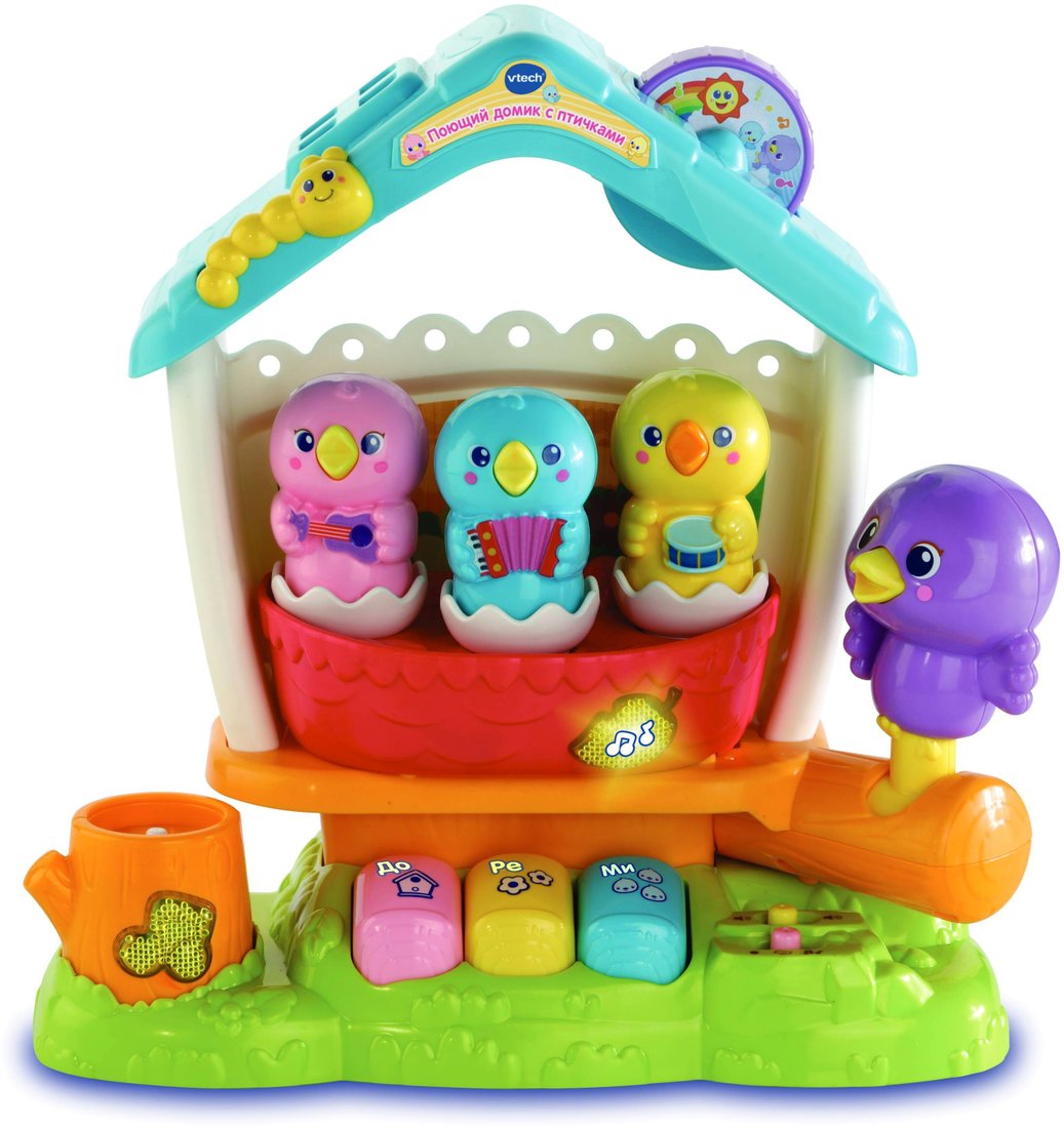 

Сортер VTech Поющий домик с птичками 80-522426