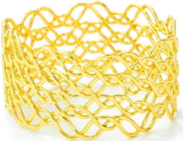 

Кольцо для салфеток Arya Red Straw 8680943222817 (4 шт, золото)