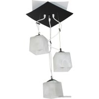 Подвесная люстра Элетех Конверт 233 НСБ 01-3х60-102 Е27 1005402879 (белый/черный)