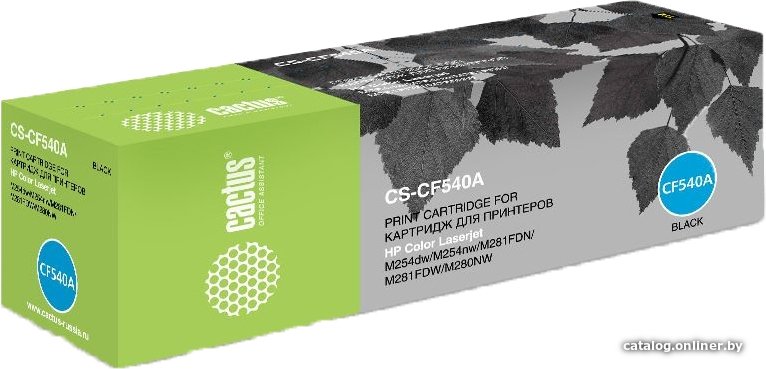 Картридж CACTUS CS-CF540A (аналог HP 203A CF540A)