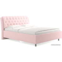 Кровать Сонум Olivia 200x200 (тедди розовый)