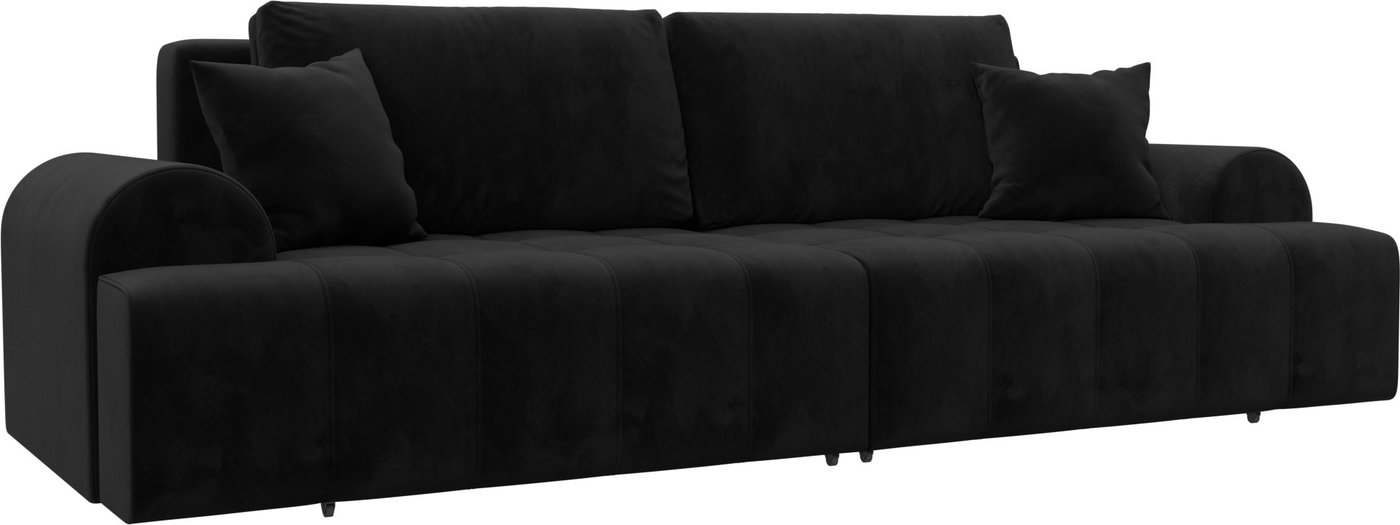 

Диван Лига диванов Лига-080 131119 (велюр Seven 35 черный)