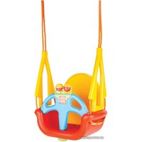 Подвесные качели Pilsan Doremi 06-118 (желтый/красный)