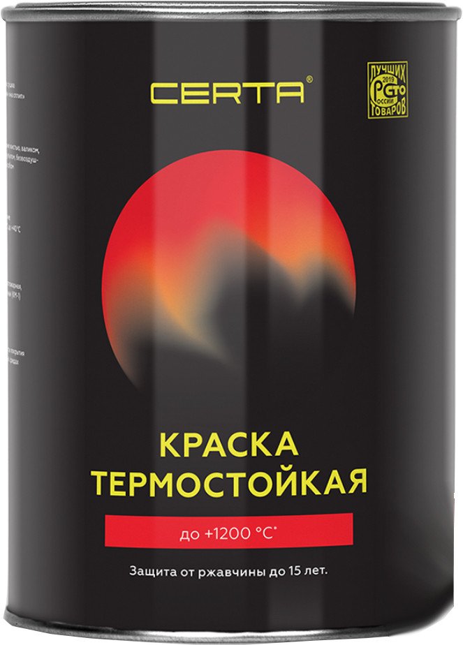 

Эмаль Certa Термостойкая 8017 800С 0.8 кг (коричневый)