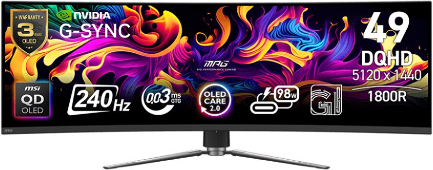 

Игровой монитор MSI MPG 491CQPX QD-OLED