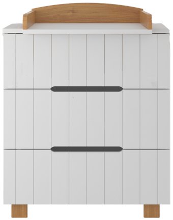 Детский комод Incanto Vikki 800/3 (белый/бук)