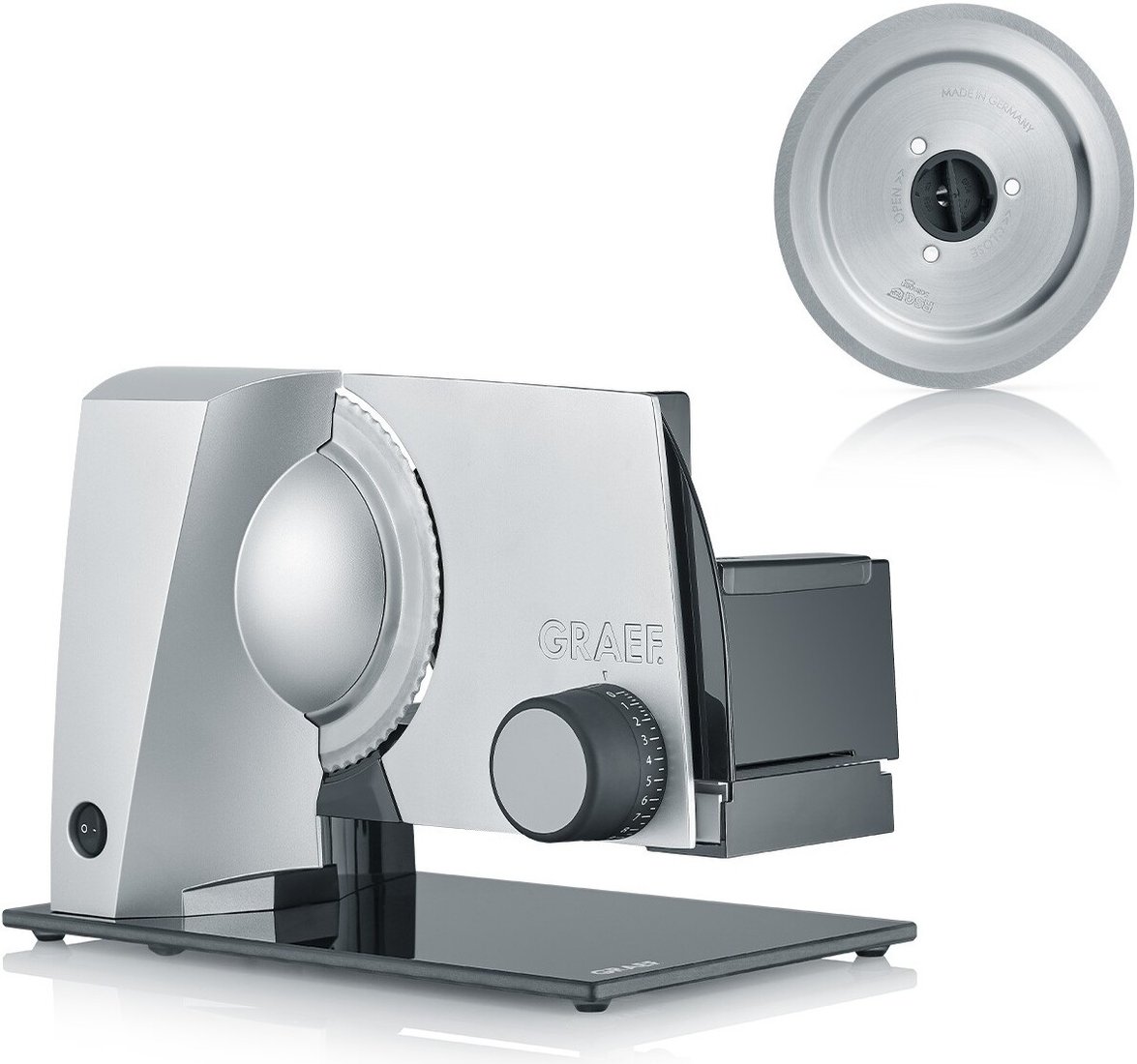 Ломтерезка Graef Style S12 Twin (серебристый)